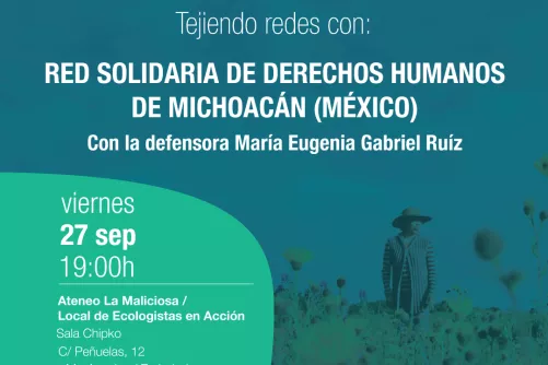 Tejiendo Redes con Red Solidaria de DDHH de Michoacán
