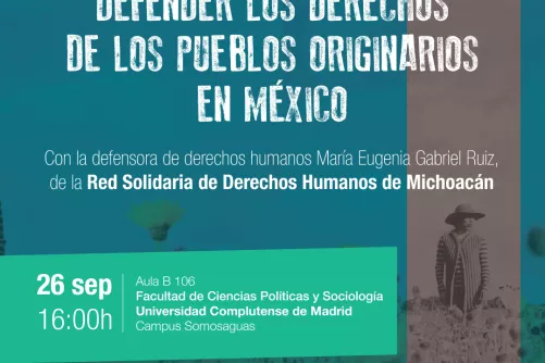 Conversatorio: Defender los derechos de los pueblos originarios de México