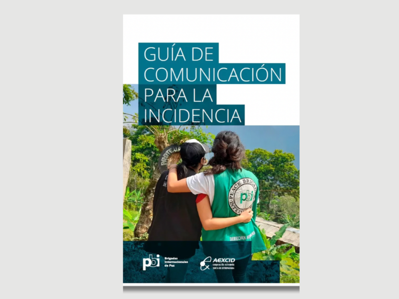 2023. GUÍA DE COMUNICACIÓN PARA LA INCIDENCIA