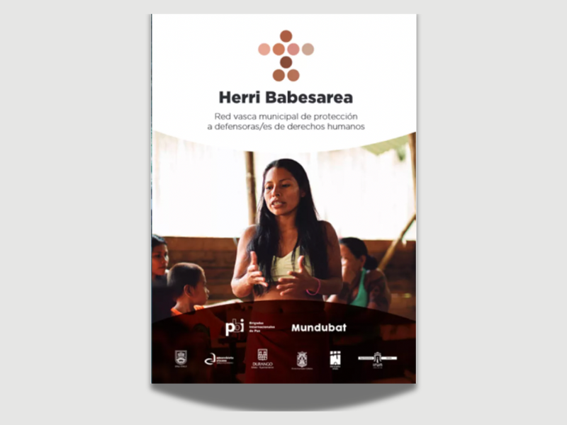2019: Herri Babesarea. Red vasca municipal de protección a defensores/as de derechos humanos
