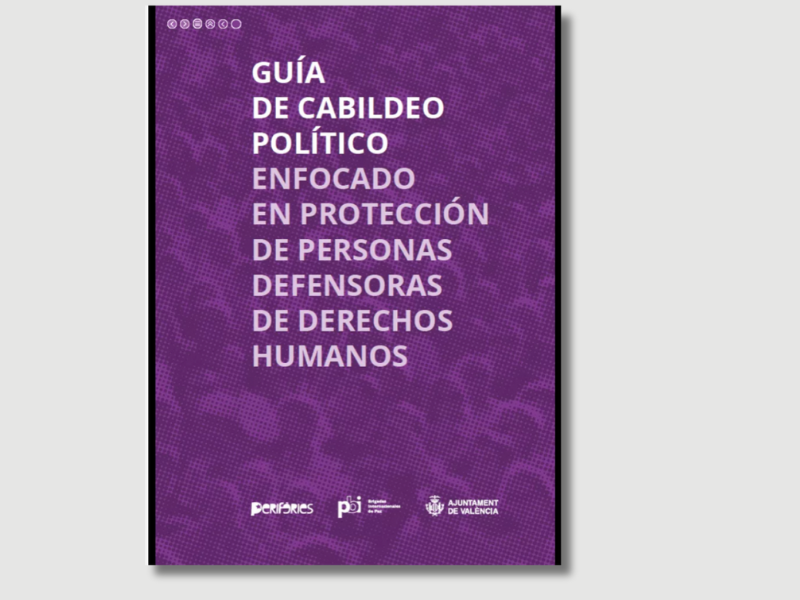 2020: GUÍA DE CABILDEO POLÍTICO