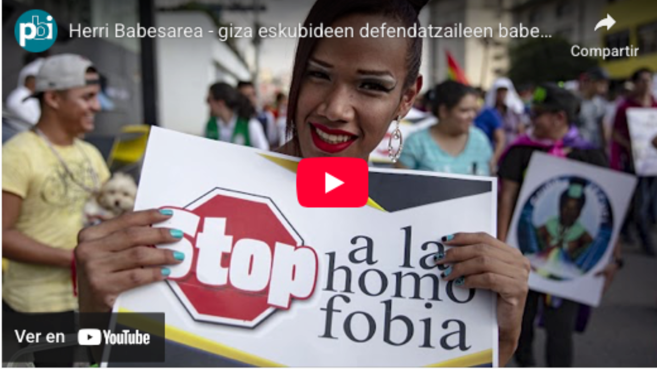 Herri Babesarea. Giza eskubideen defendatzaileen babeserako euskal udal sarea