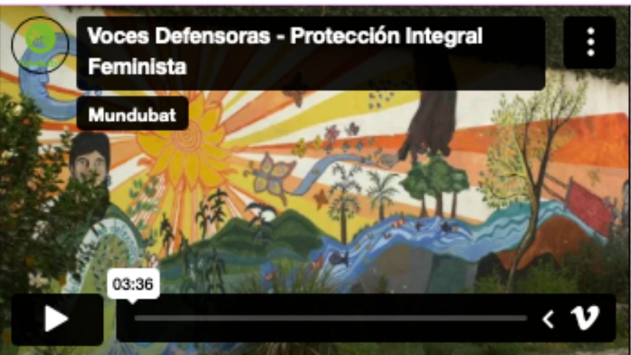 Voces defensoras. México. Protección integral feminista